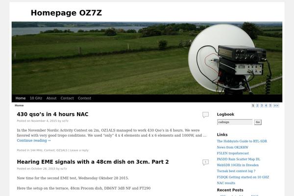 oz7z.dk site used Aspen