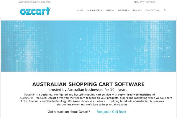 ozcart.com.au site used Ozcart-ecommerce
