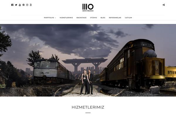 Photography theme site design template sample