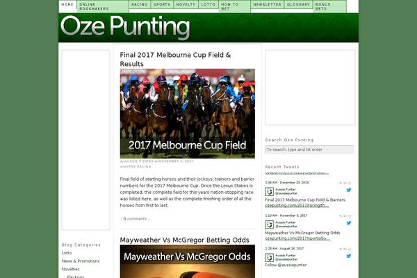 ozepunting.com site used Apthesis