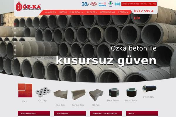 ozkabeton.com site used Ozkabeton