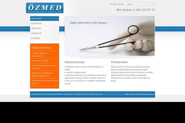 ozmed-saglik.com site used Egrafik
