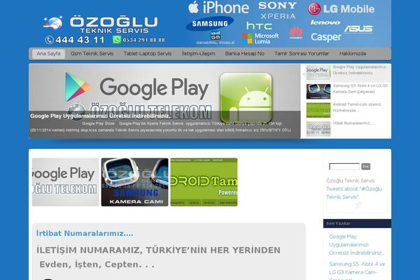 ozoglu theme websites examples