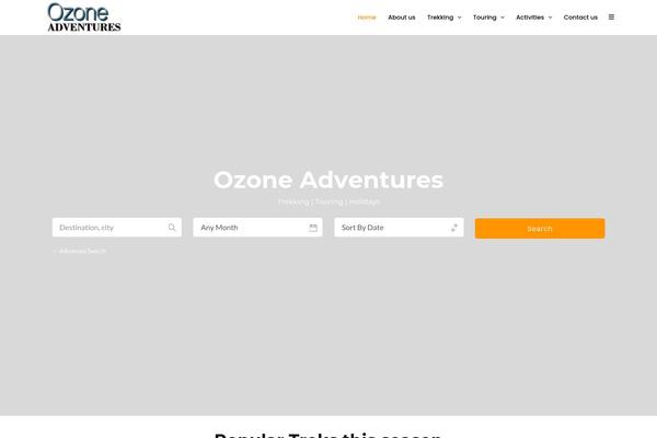 ozoneadventures.com site used Ozone-adventures