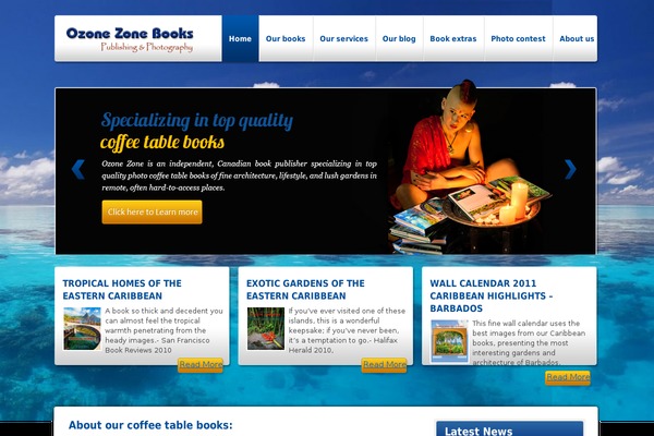ozone theme websites examples