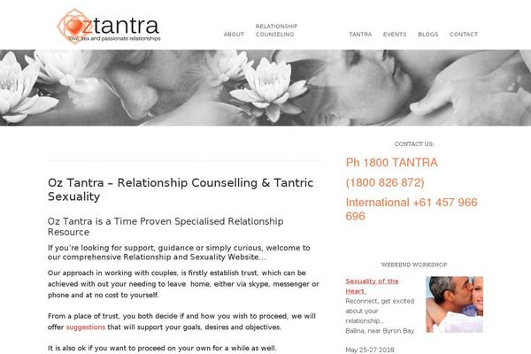 oztantra.com site used Oztantra