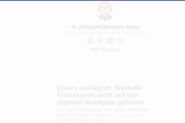 p-mueller.de site used Custom-minimal