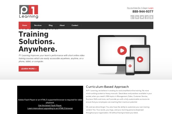 Centum theme site design template sample