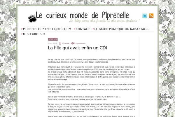 p1prenelle.fr site used Kwii