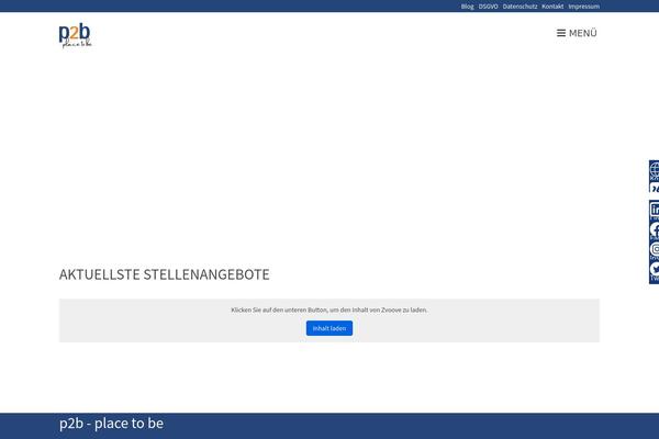 p2b-personal.de site used P2b_zeitarbeit
