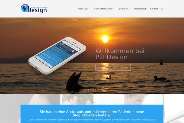 p2pdesign.de site used P2pdesign-shild-theme