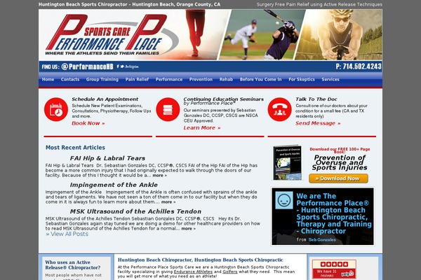 p2sportscare.com site used Cognoblue