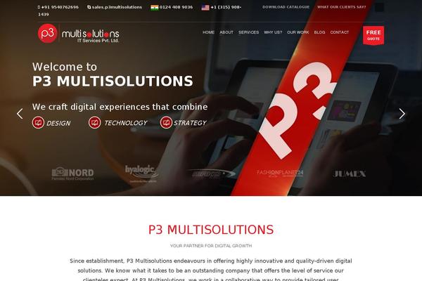 p3multisolutions.com site used P3_multi