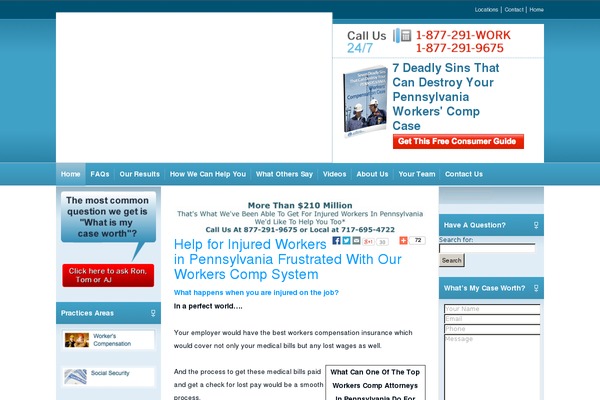 pa-workers-comp-lawyers.com site used Calhoon