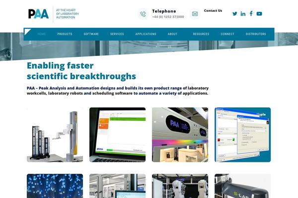 Site using Themestek-labtechco-extras plugin
