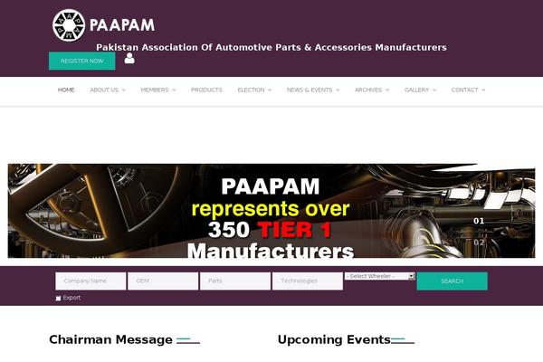 paapam.com site used Paapam-theme