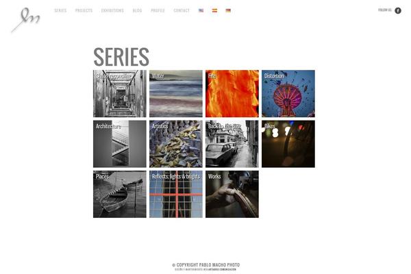 Core theme site design template sample