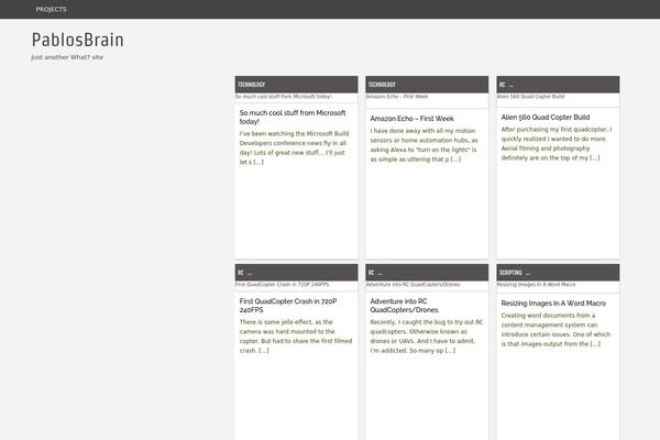 Codium Grid theme site design template sample