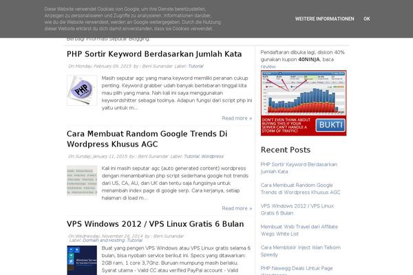Twenty Twelve theme site design template sample