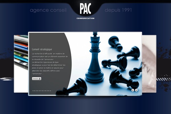 pac-communication.fr site used Paccomm