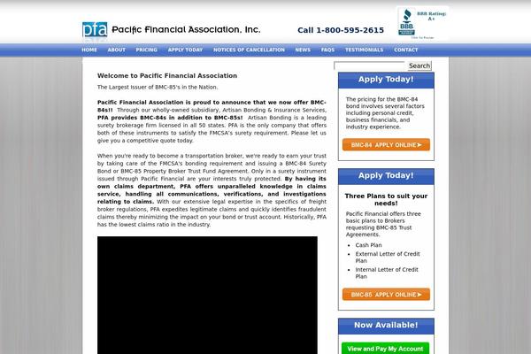 pac-fin.com site used Pacificfinancial