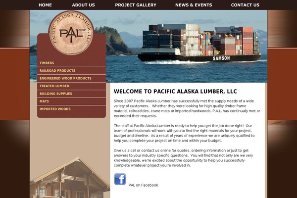 pacaklumber.com site used Pacak