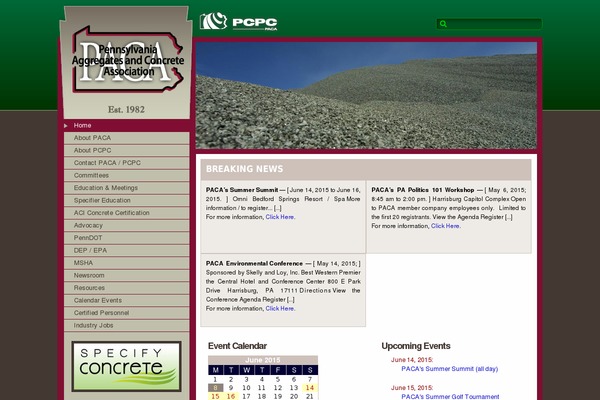 pacaweb.org site used Paca_2a