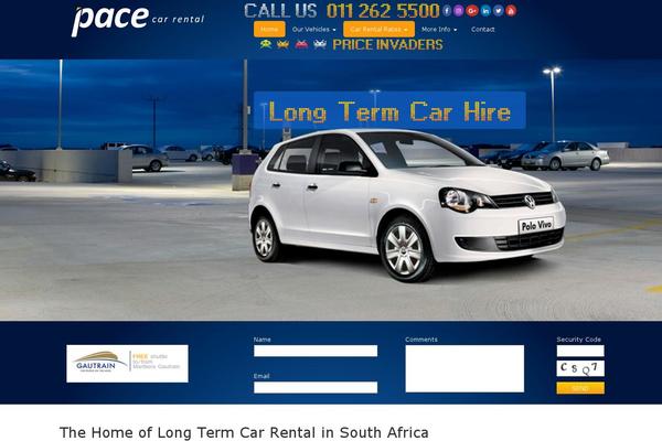 Pace theme websites examples