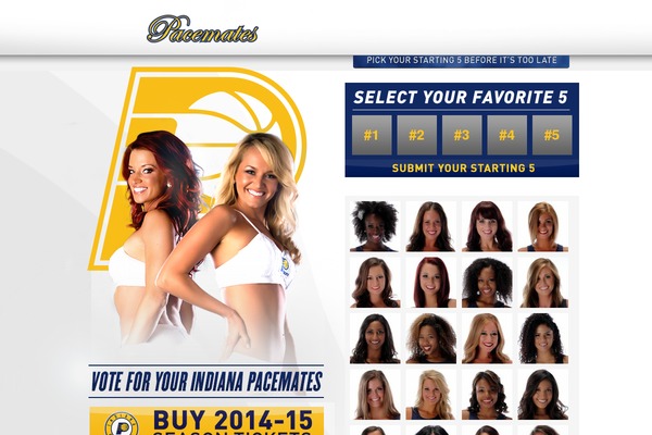 pacematesvoting.com site used Pacemates