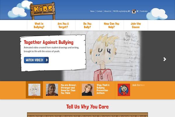 pacerkidsagainstbullying.org site used Pacer_2014