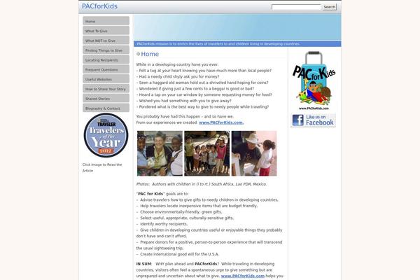 pacforkids.com site used ACMS