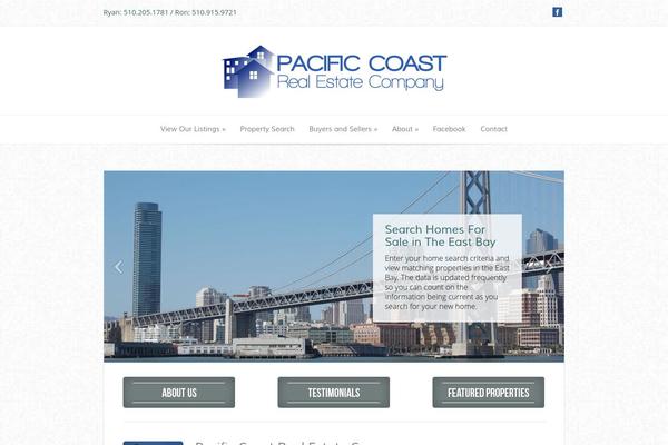 Presidio theme site design template sample