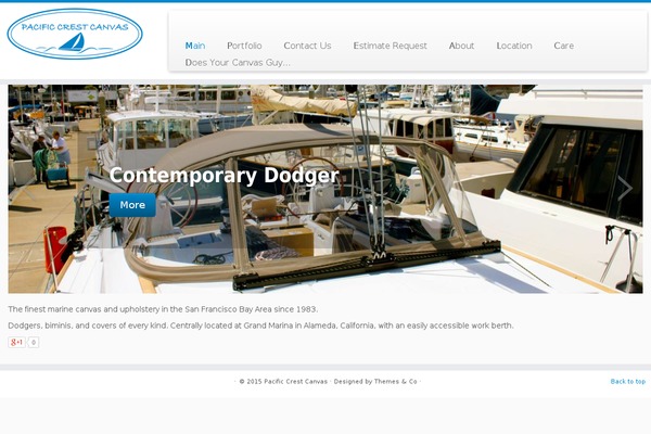 Customizr theme site design template sample