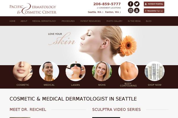 pacificdermcenter.com site used Pacificdermatologycenter