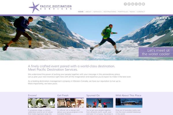 Salient theme site design template sample