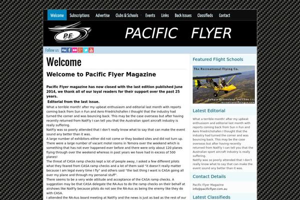 pacificflyer.com.au site used Traveller-single-pro