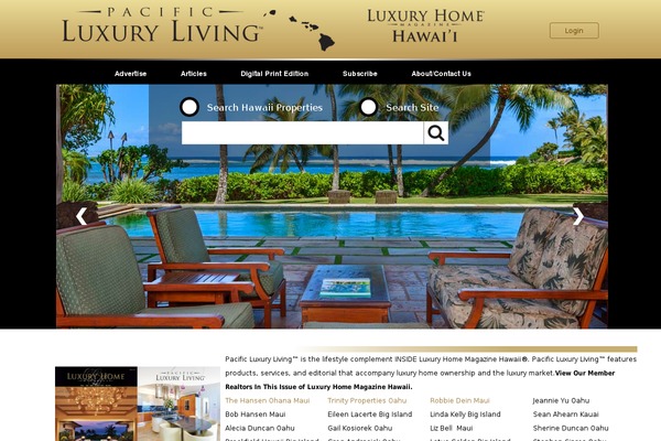 pacificluxuryliving.com site used Pll