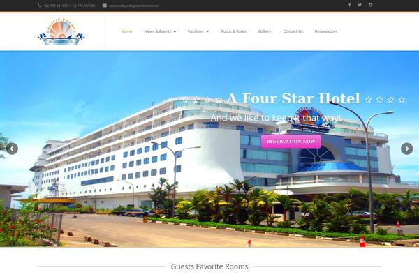 Starhotel theme site design template sample