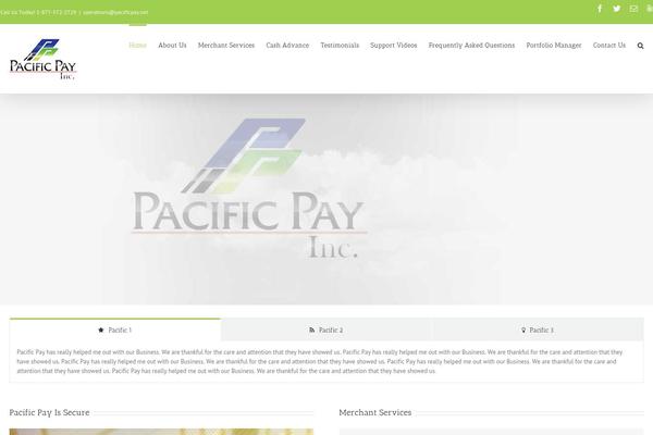 Avada theme site design template sample