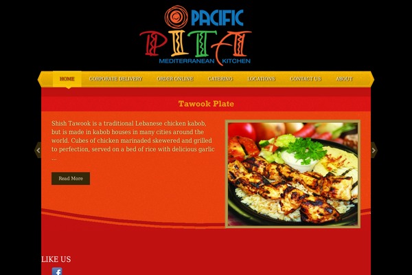 pacificpita.com site used Foodilicious