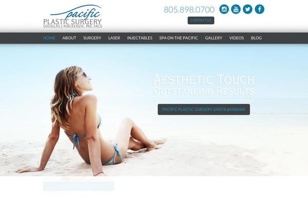 pacificplasticsurgery theme websites examples