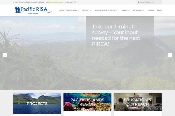 pacificrisa.org site used Organic_nonprofit-5