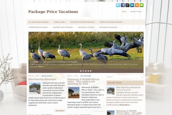 packagepricevacations.com site used Thehotel