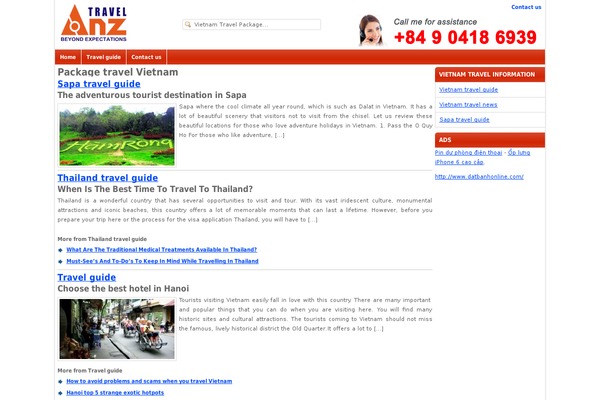 Twenty Twelve theme site design template sample