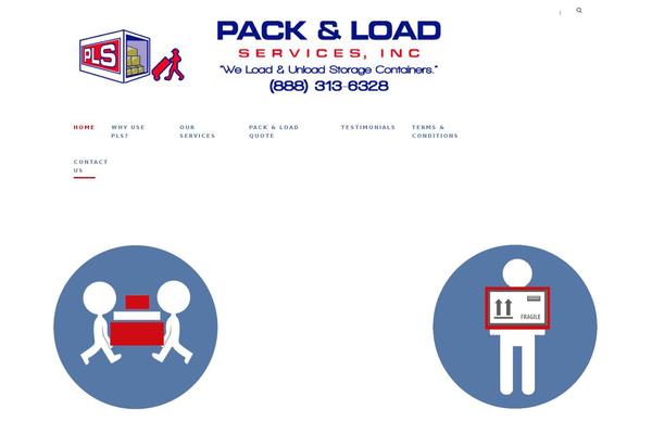 packandloadservices.com site used Thekeynote