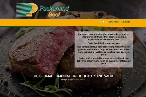packerland.com site used Packerland