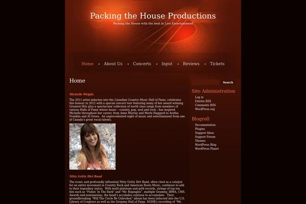 Grunge Music theme site design template sample