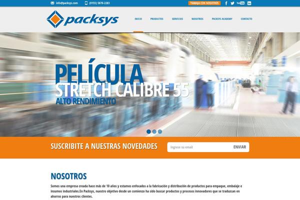 packsys.com site used Packsys