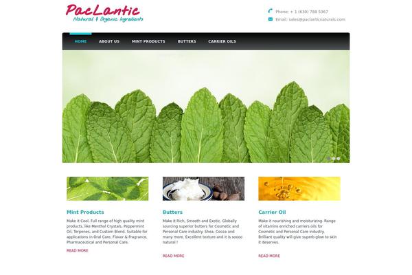 paclanticnaturals.com site used Paclantic