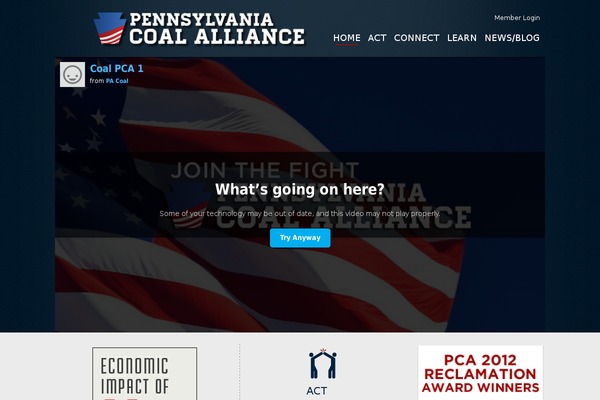 pacoalalliance.com site used Coal